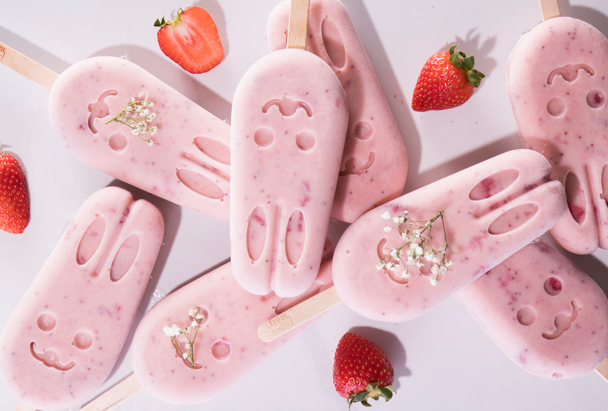 Berry Bunny Popsicles - Nuzest UK