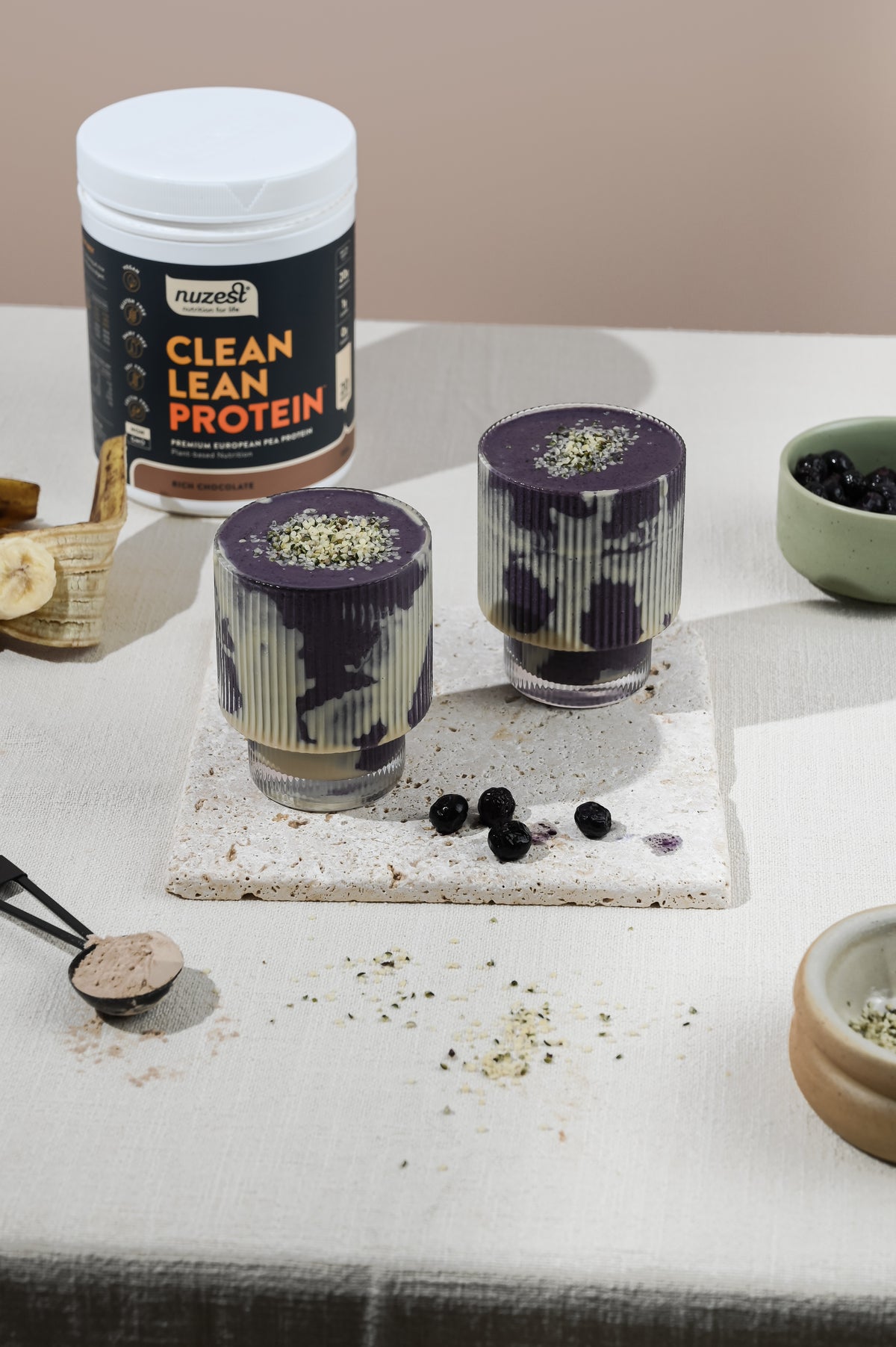 Chocolate Blueberry Boosting Smoothie - Nuzest UK