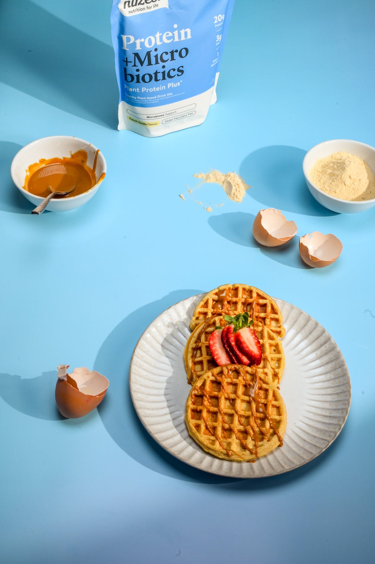 Microbiotic Yoghurt Waffles - Nuzest UK