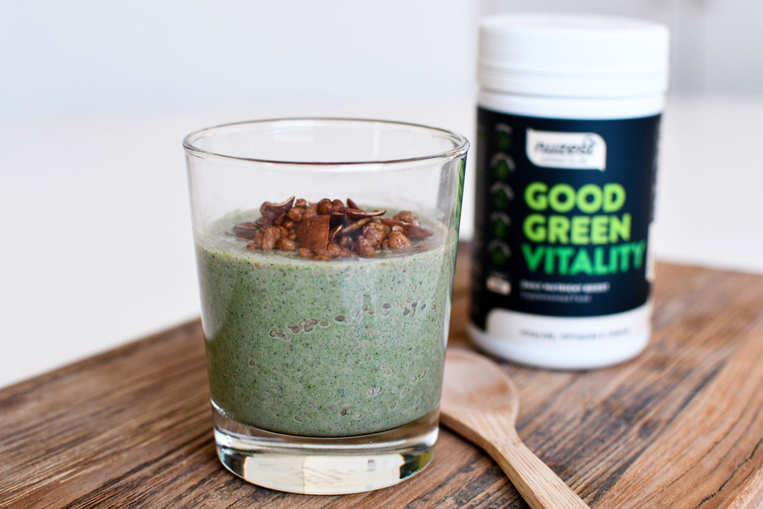 Good Green Vitality Chia Pudding - Nuzest UK