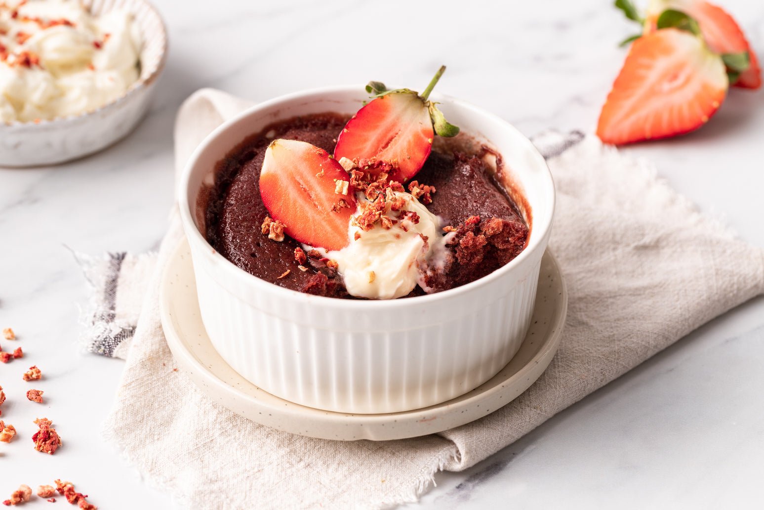 Red Velvet Mug Cake - Nuzest UK