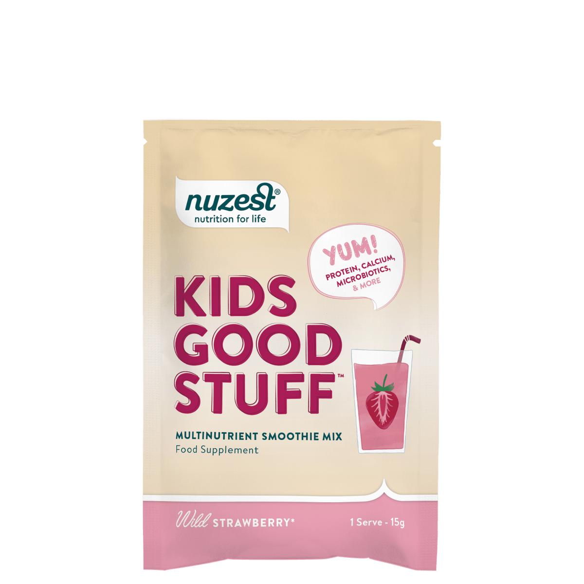 Nuzest - Kids Good Stuff Sachets - Rich Chocolate Box of 5 x 15g sachets 11