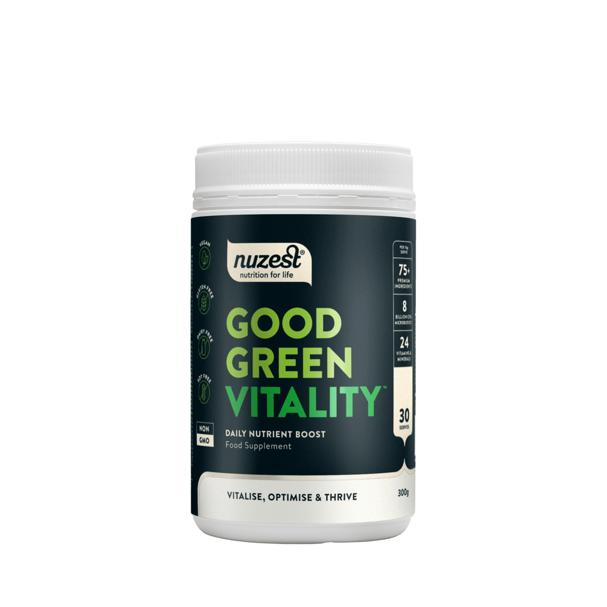 Nuzest - Good Green Vitality 300g Subscription - 300g (30 Servings) 1