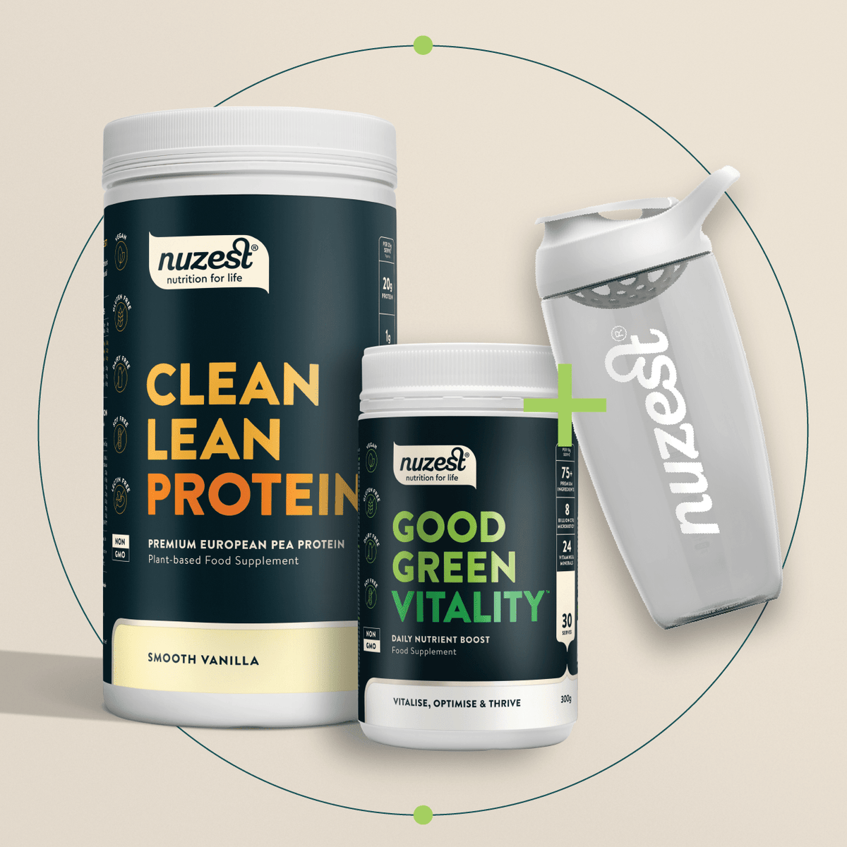 Nuzest - Essentials Bundle - Smooth Vanilla 1